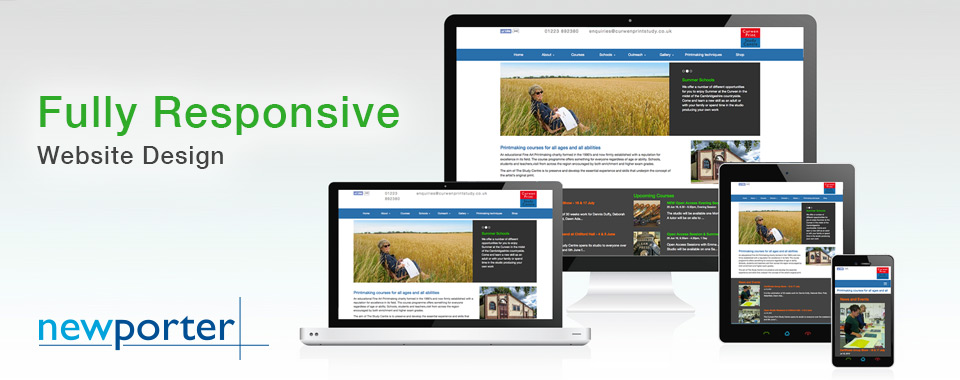 Responsive Website Design by Newporter Cambridge